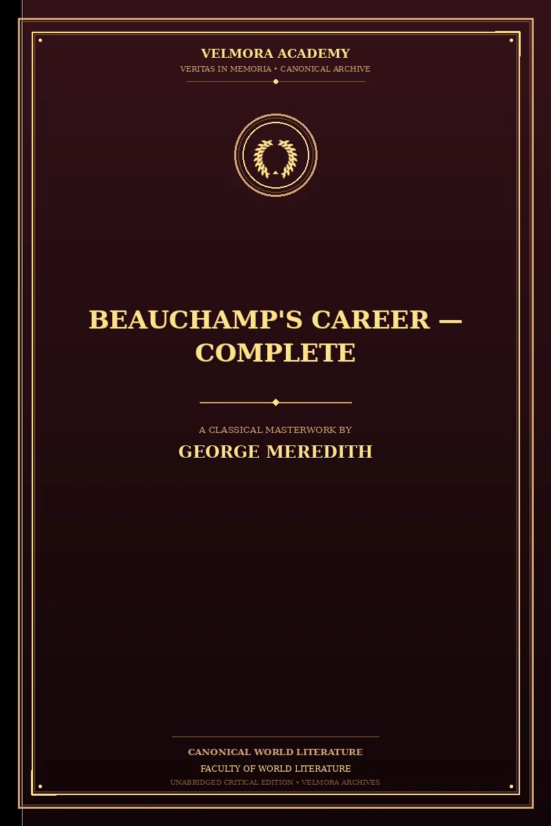 Cover of Beauchamp's Career — Complete