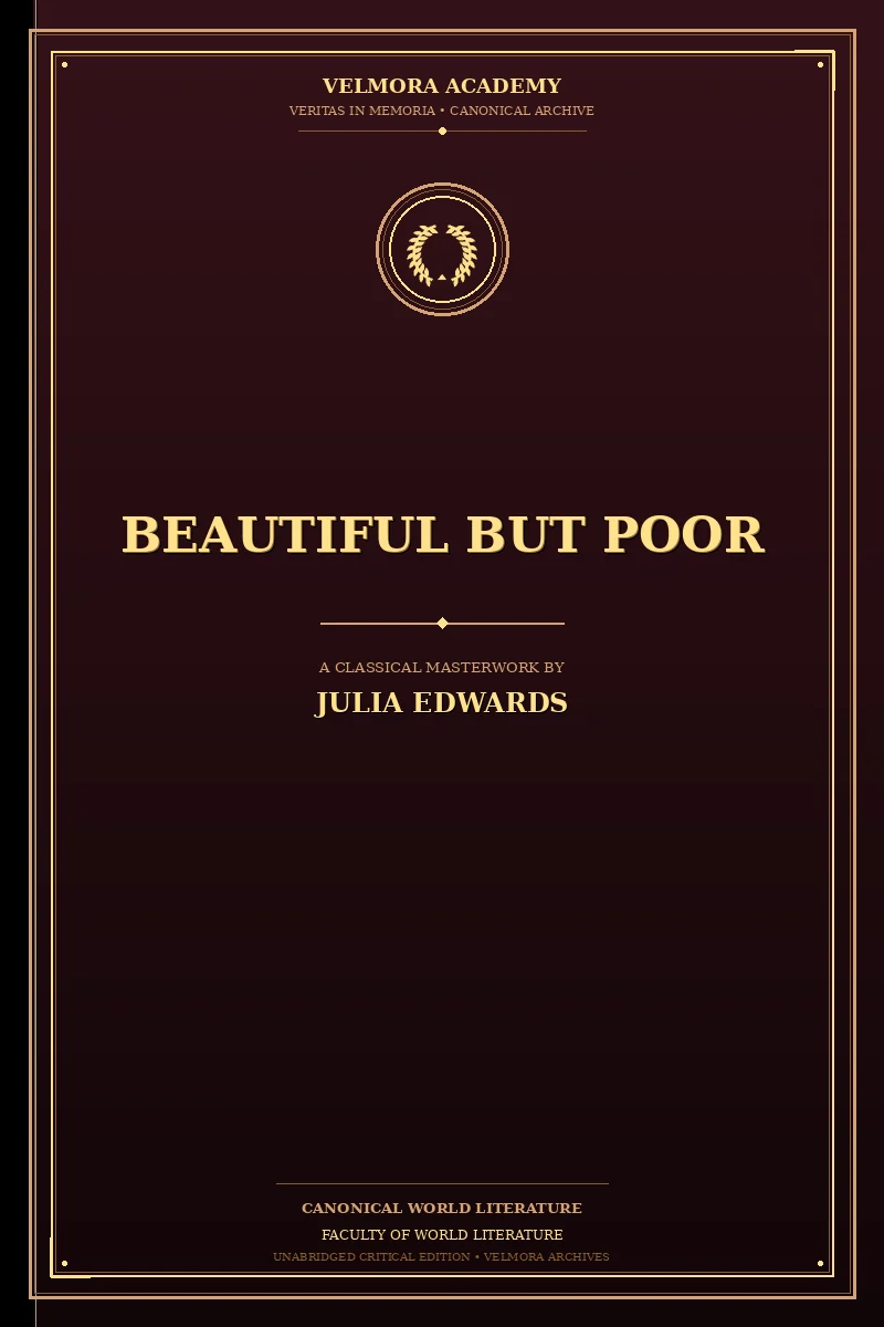 Beautiful but poor