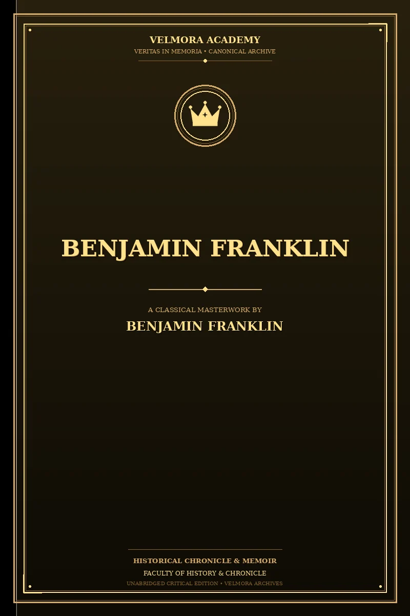 Cover of Benjamin Franklin