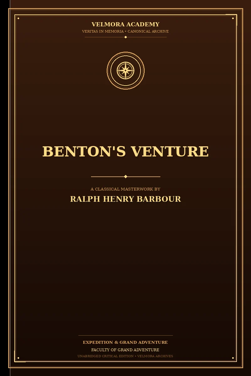 Cover of Benton's Venture