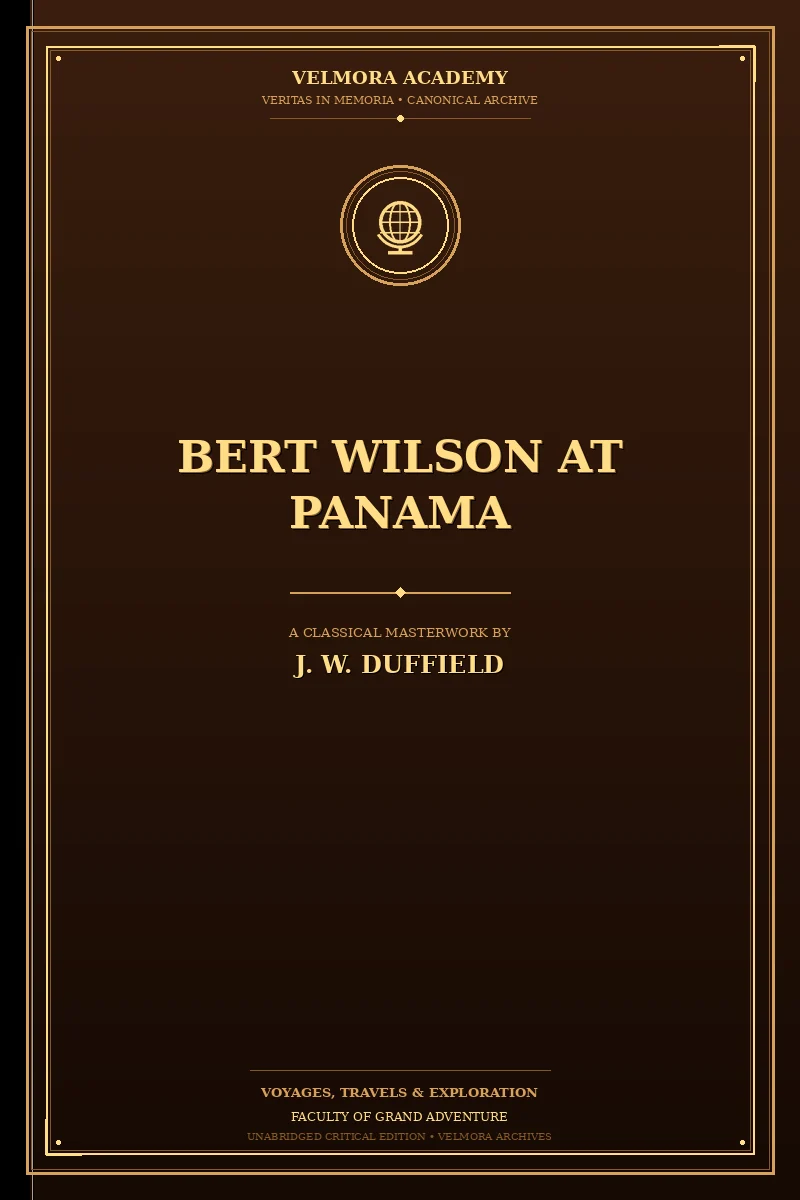 Bert Wilson at Panama