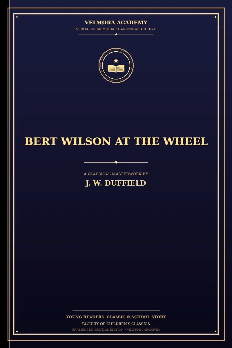 Cover of Bert Wilson at the Wheel