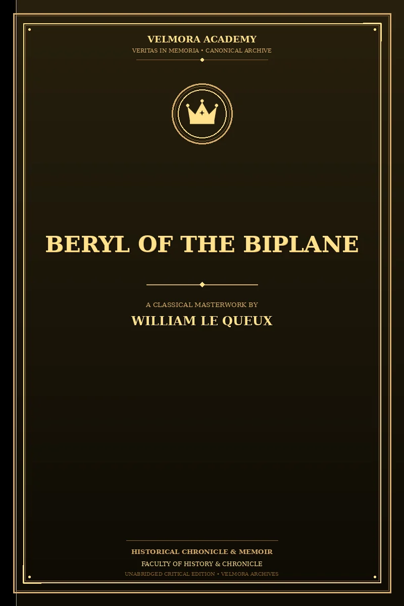 Cover of Beryl of the Biplane