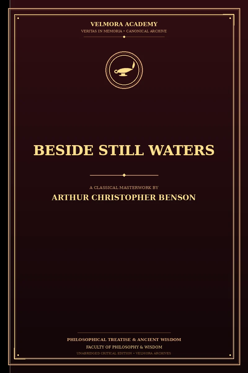 Beside Still Waters