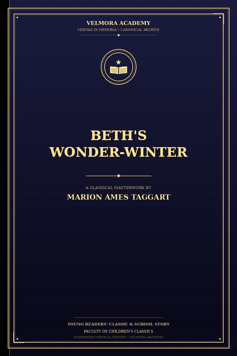 Cover of Beth's wonder-winter