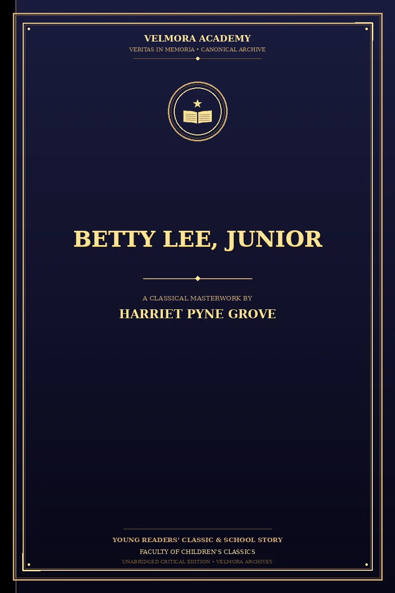 Cover of Betty Lee, Junior