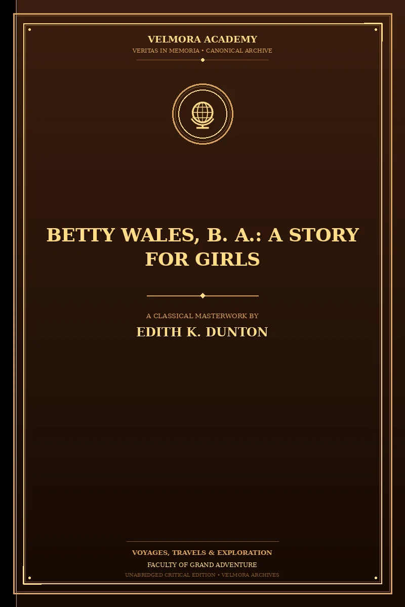 Betty Wales, B. A.: A story for girls
