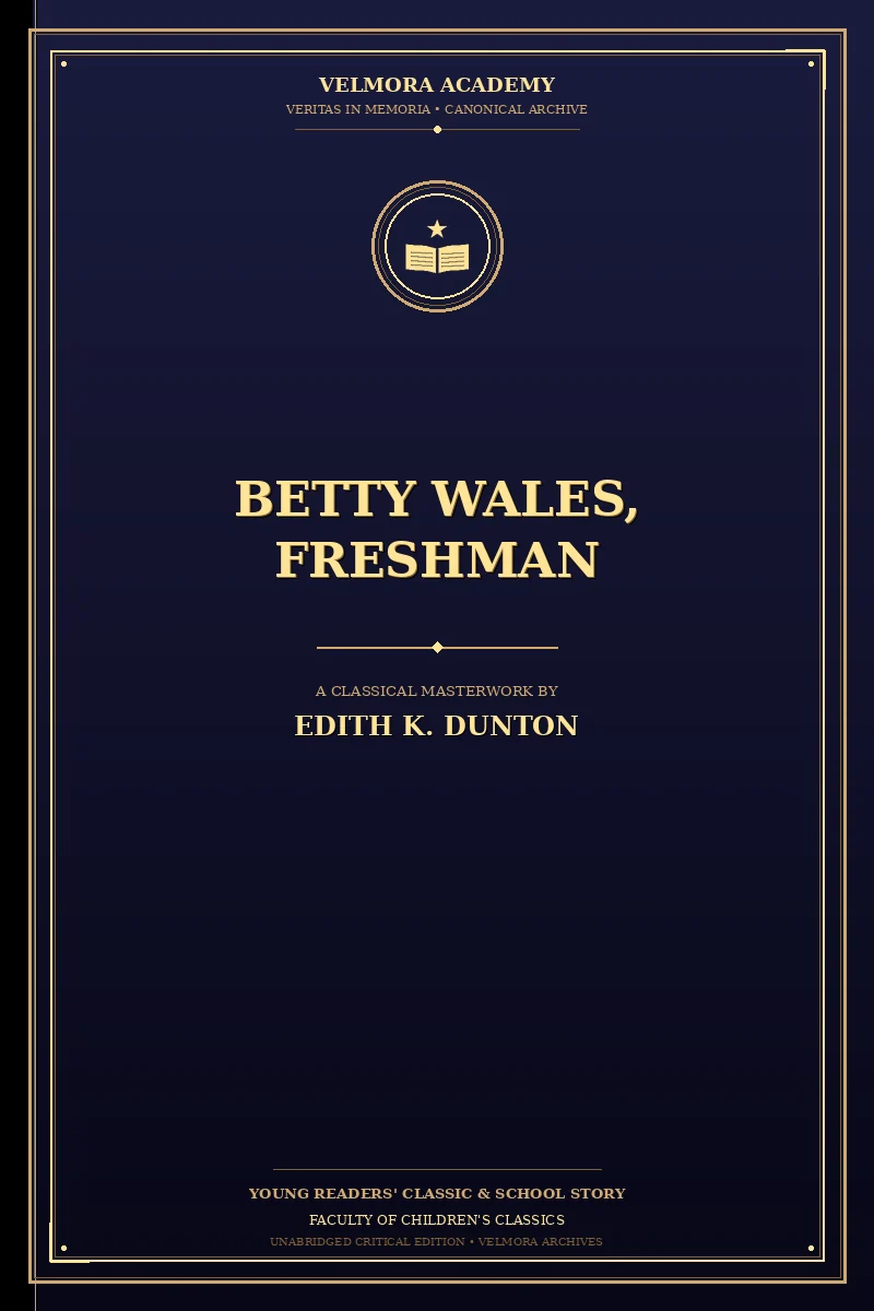 Cover of Betty Wales, Freshman