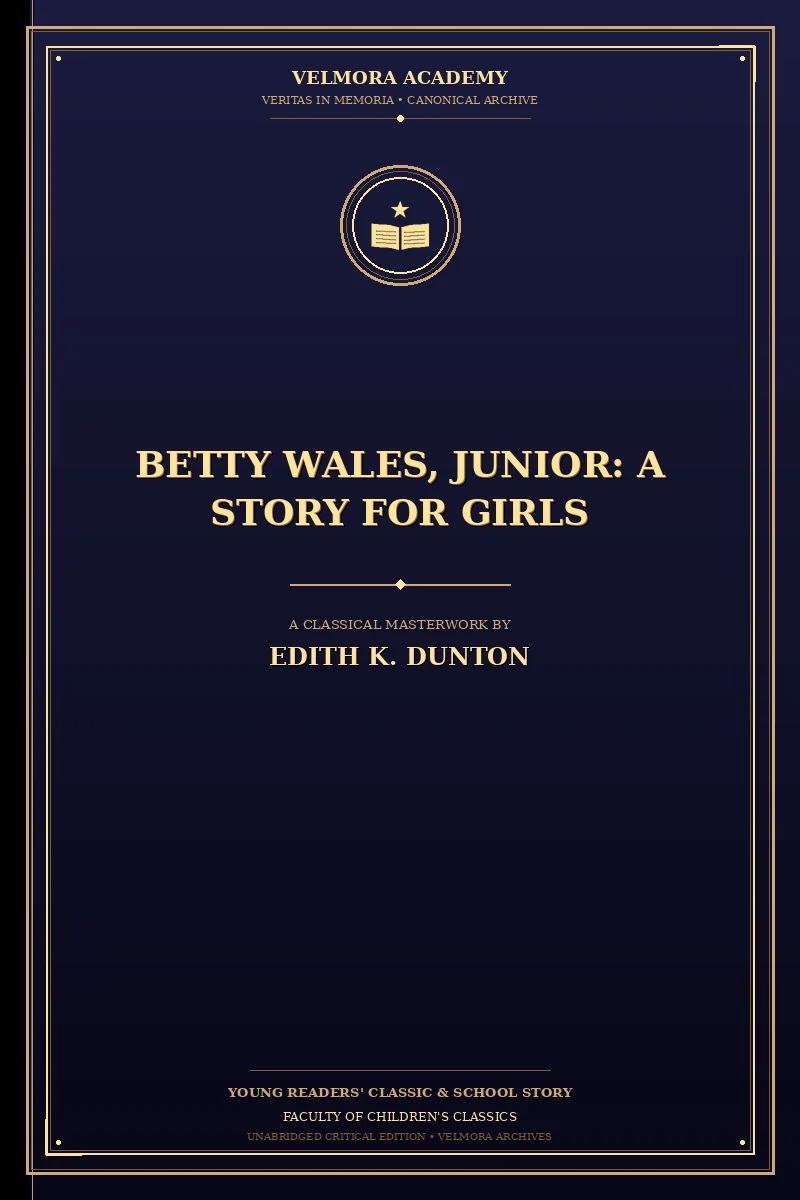 Betty Wales, Junior: A Story for Girls