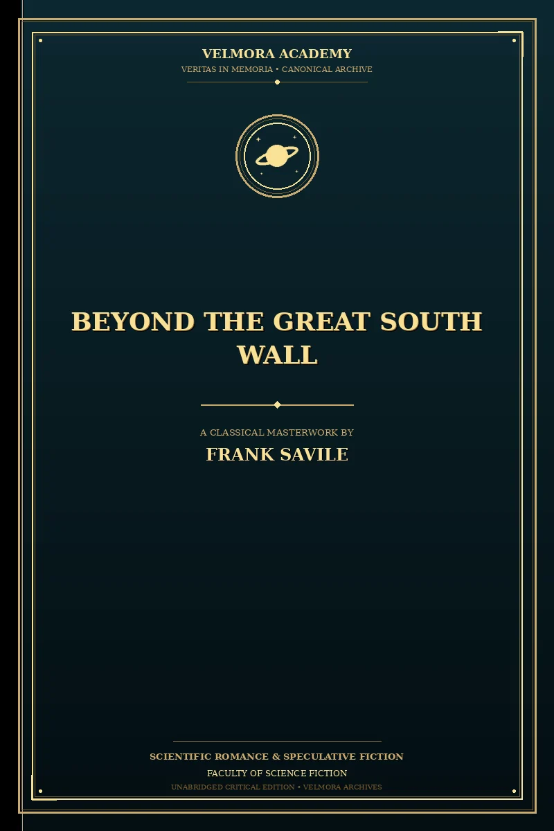 Cover of Beyond the Great South Wall
