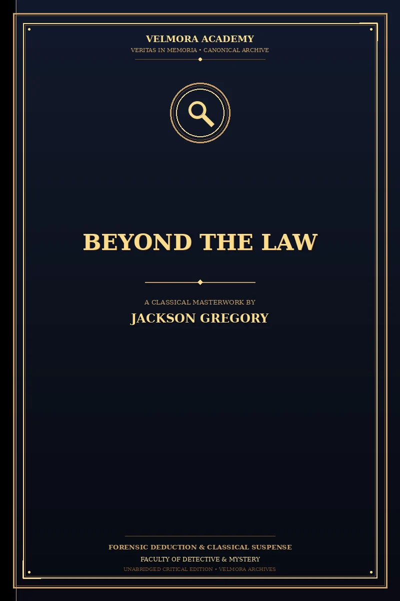 Cover of Beyond the Law