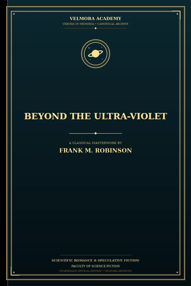 Cover of Beyond the Ultra-Violet
