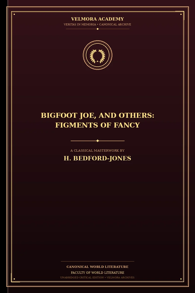 Cover of Bigfoot Joe, and Others: Figments of Fancy