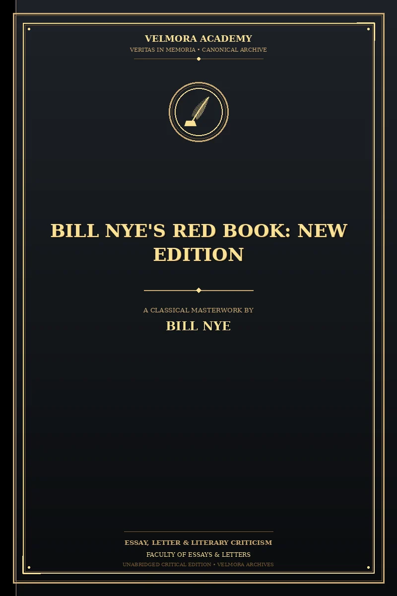 Bill Nye's Red Book: New Edition
