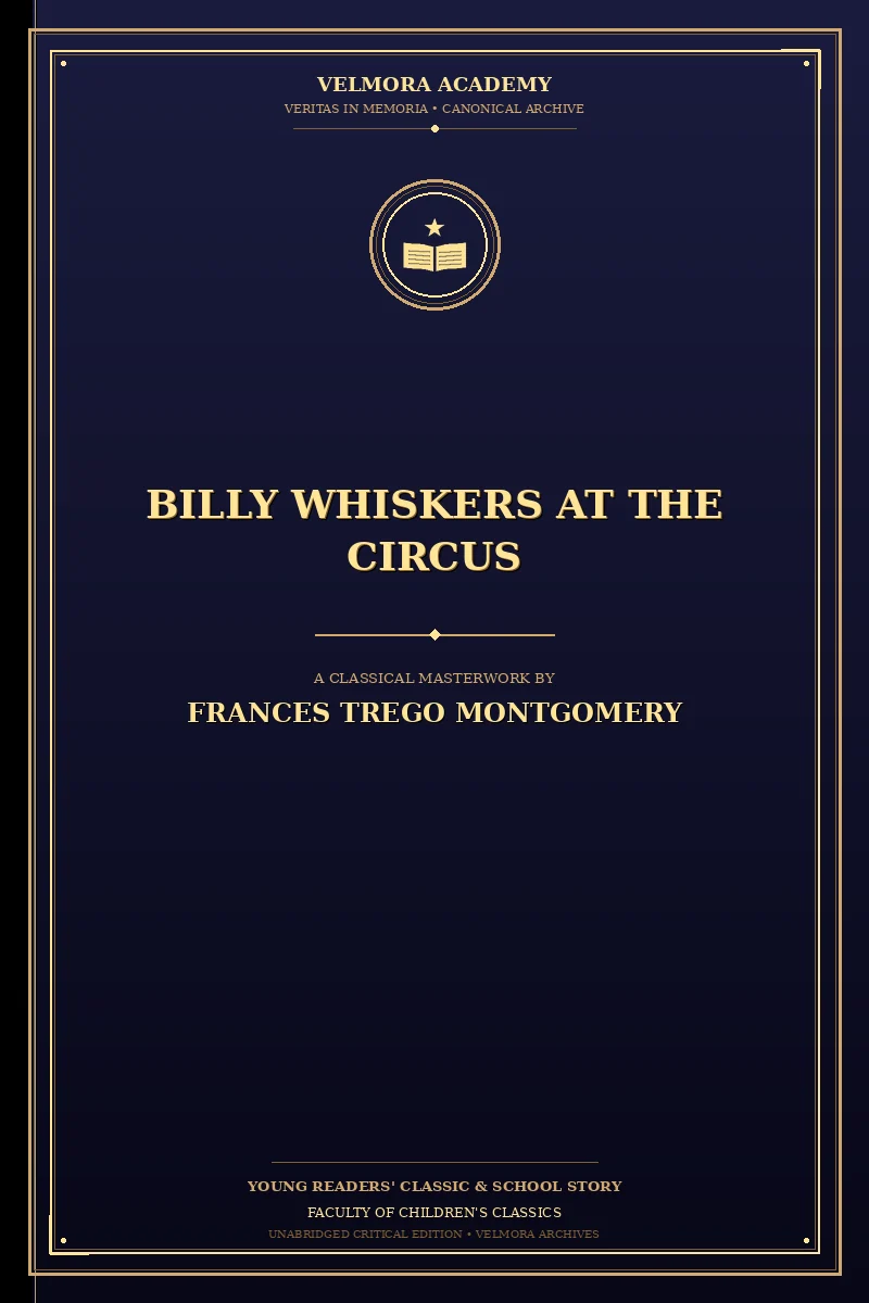 Cover of Billy Whiskers at the Circus