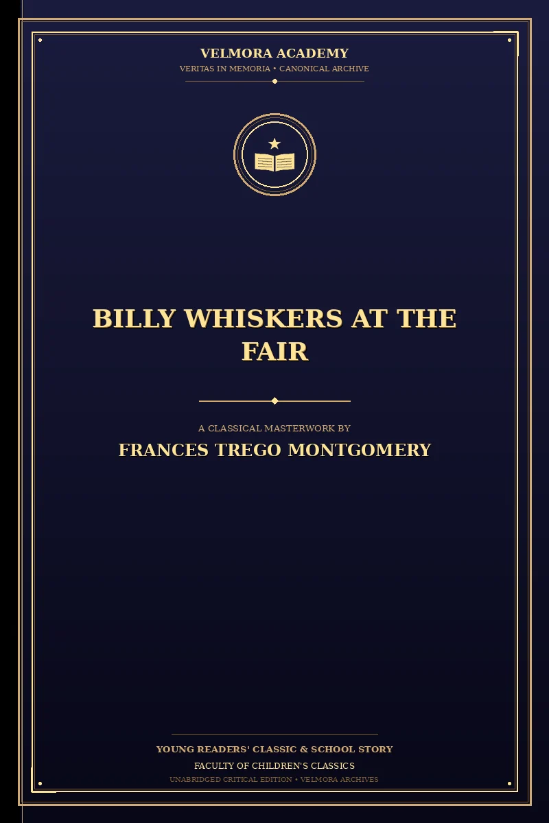 Cover of Billy Whiskers at the Fair