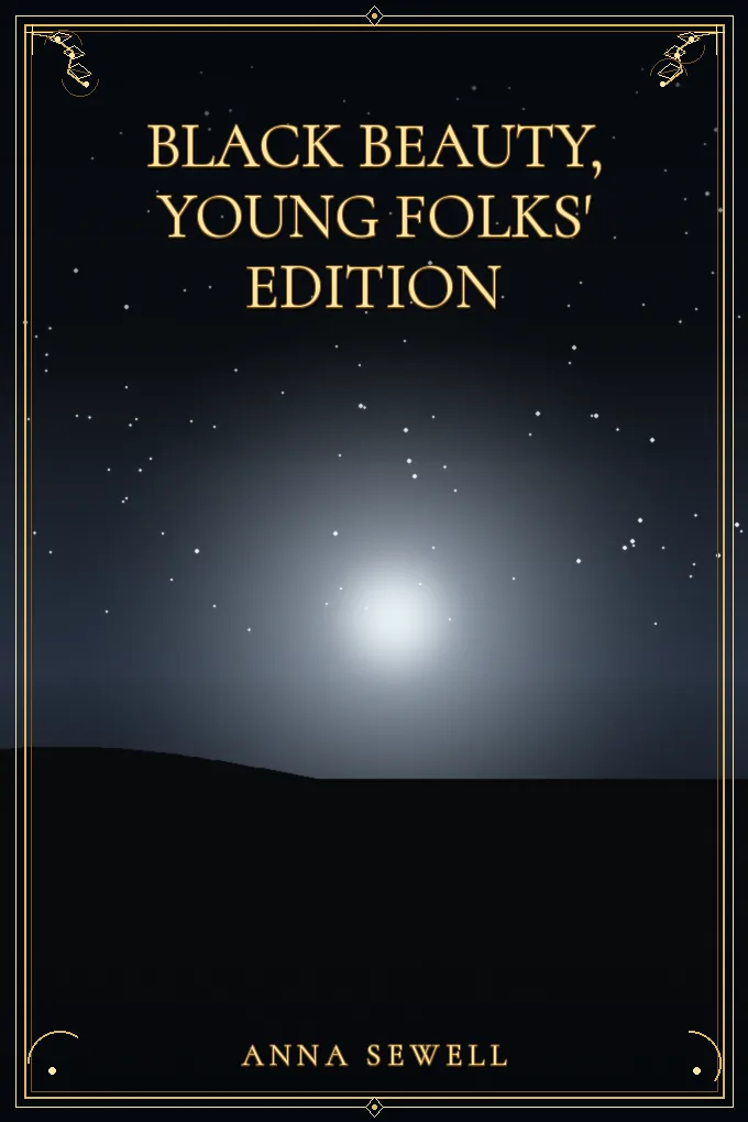 Cover of Black Beauty, Young Folks' Edition