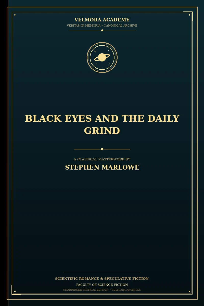 Cover of Black Eyes and the Daily Grind