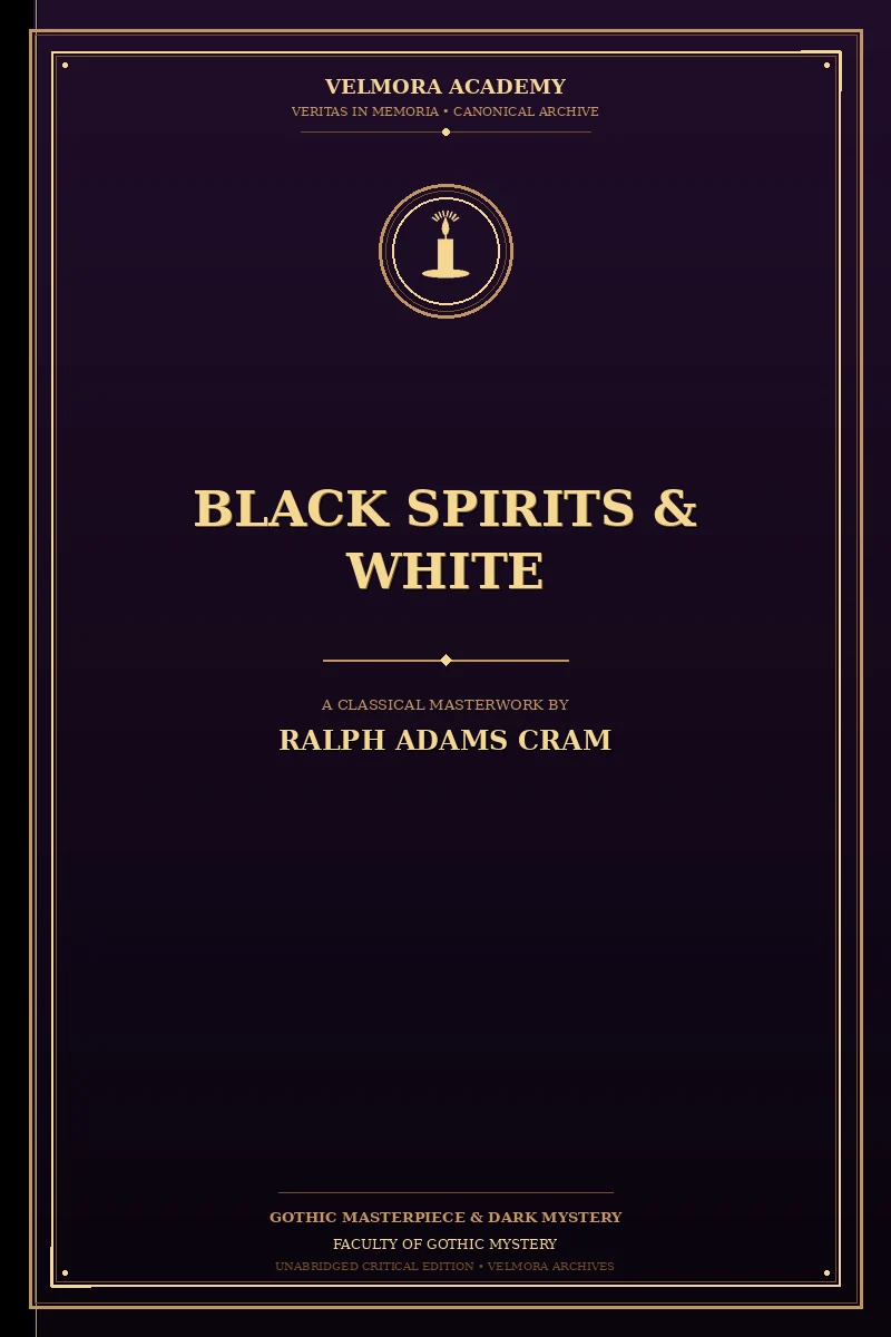 Cover of Black Spirits & White