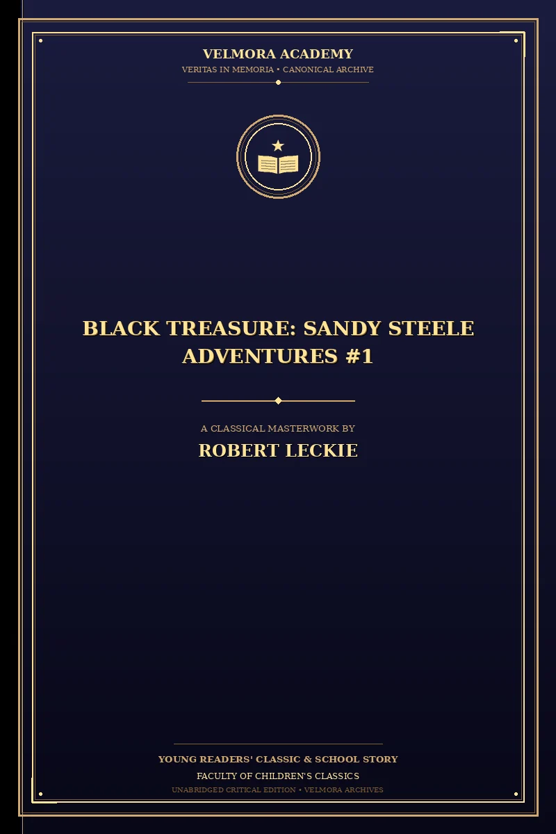 Cover of Black Treasure: Sandy Steele Adventures #1