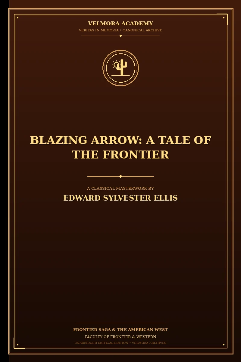Cover of Blazing Arrow: A Tale of the Frontier