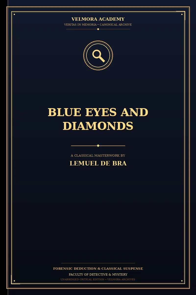 Cover of Blue eyes and diamonds