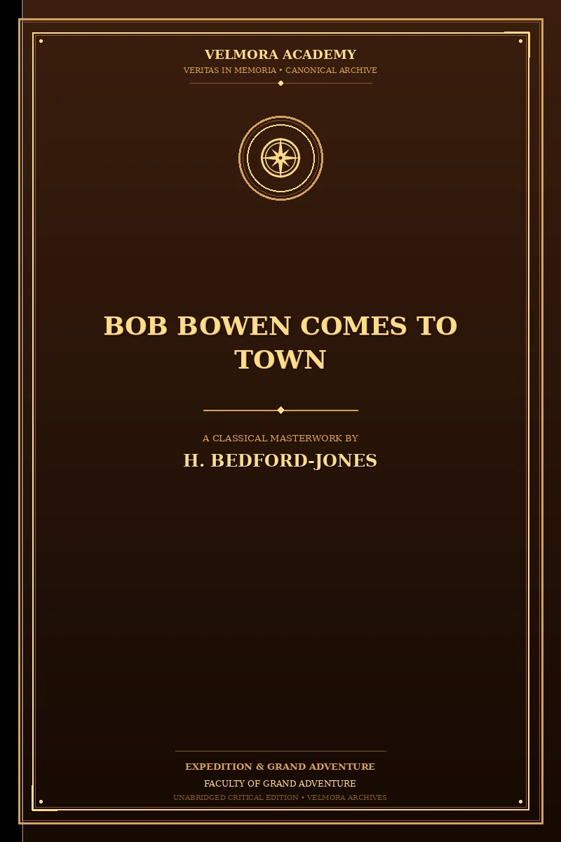 Cover of Bob Bowen Comes to Town