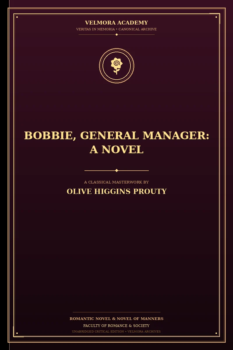 Bobbie, General Manager: A Novel