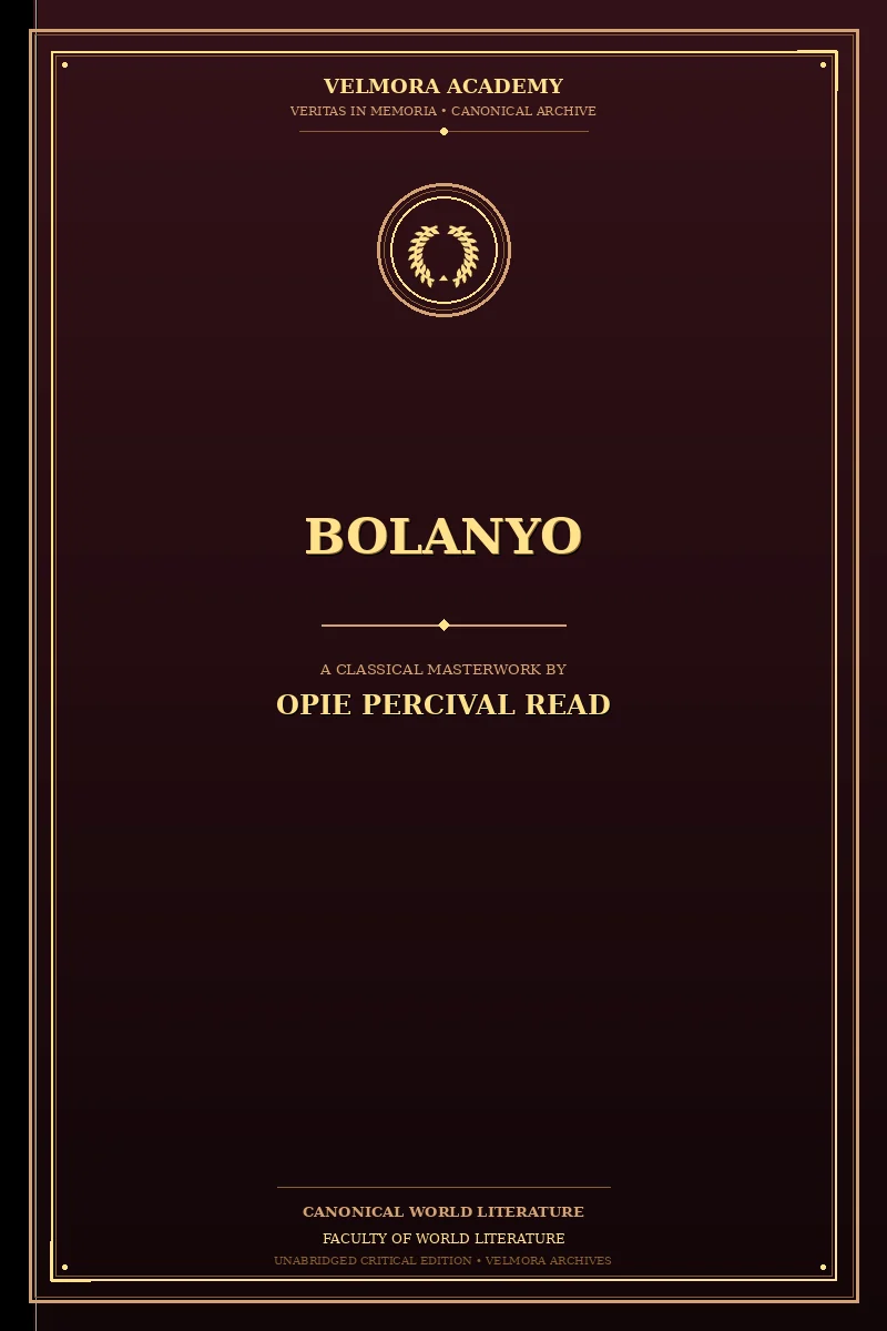Cover of Bolanyo
