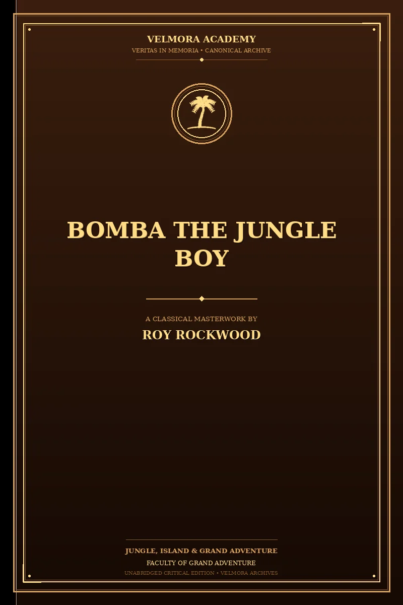 Bomba the jungle boy