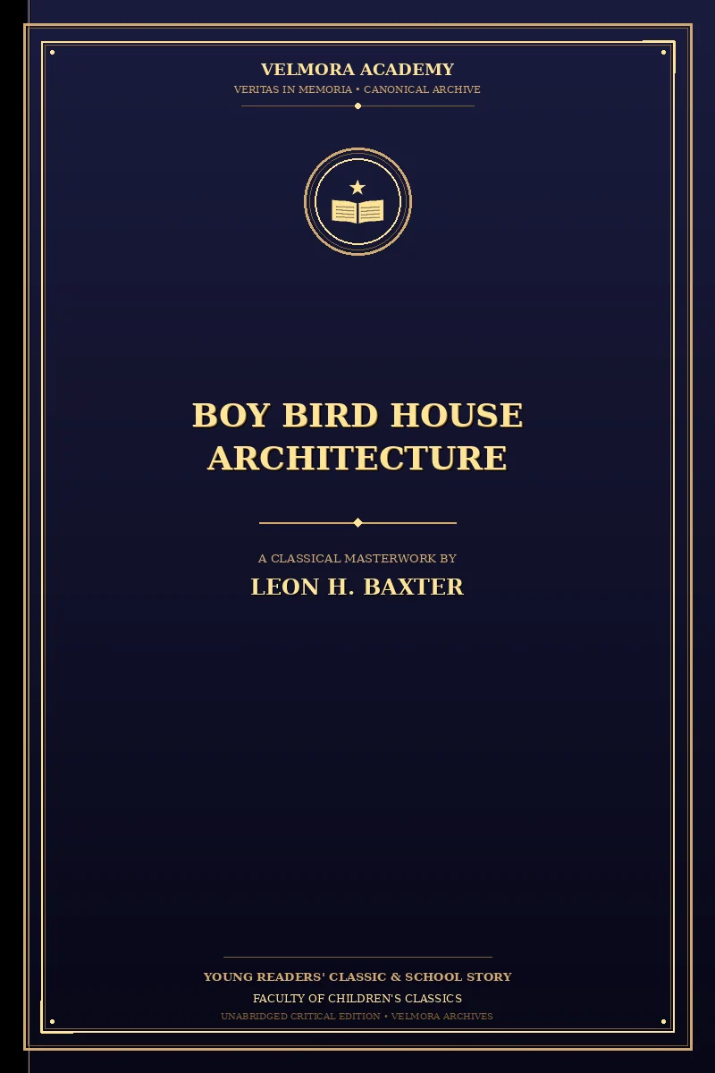 Boy bird house architecture