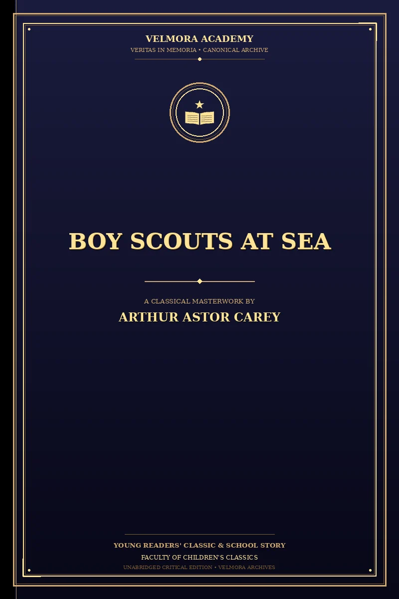 Cover of Boy Scouts at Sea