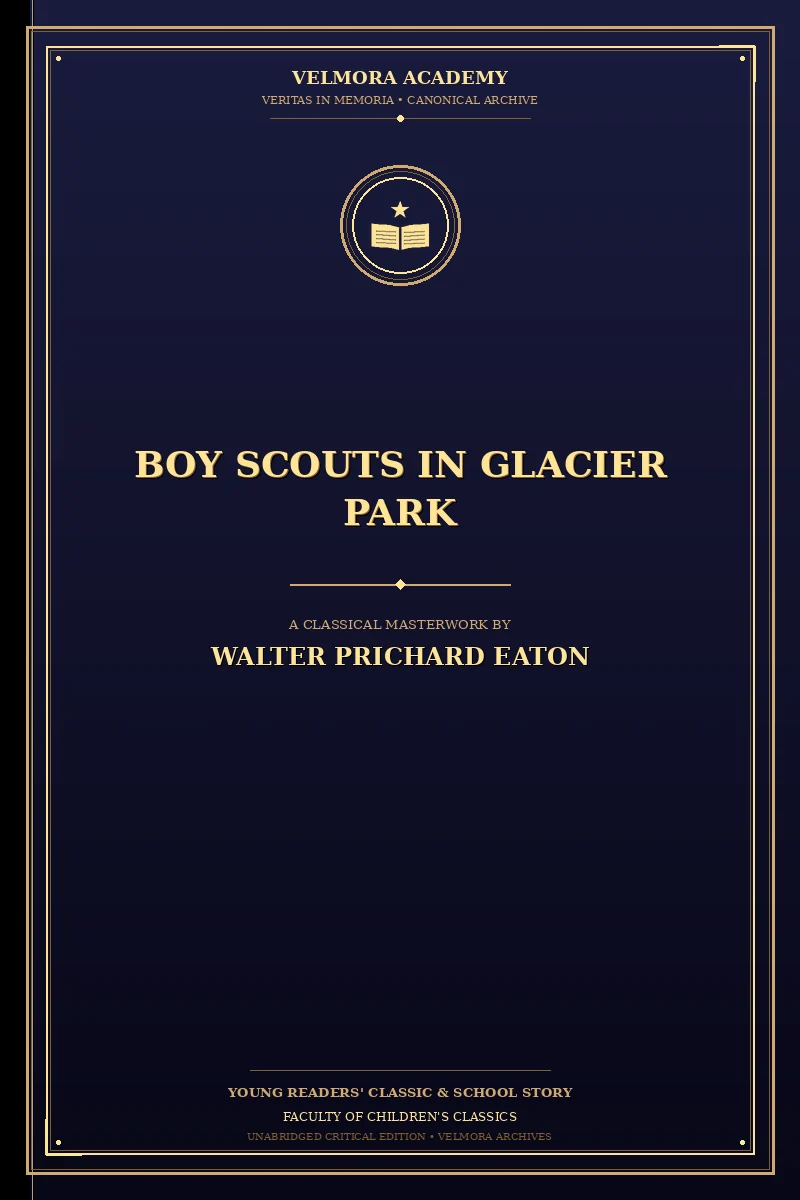 Cover of Boy Scouts in Glacier Park