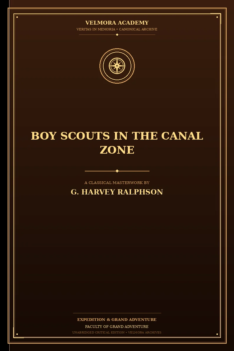 Cover of Boy Scouts in the Canal Zone