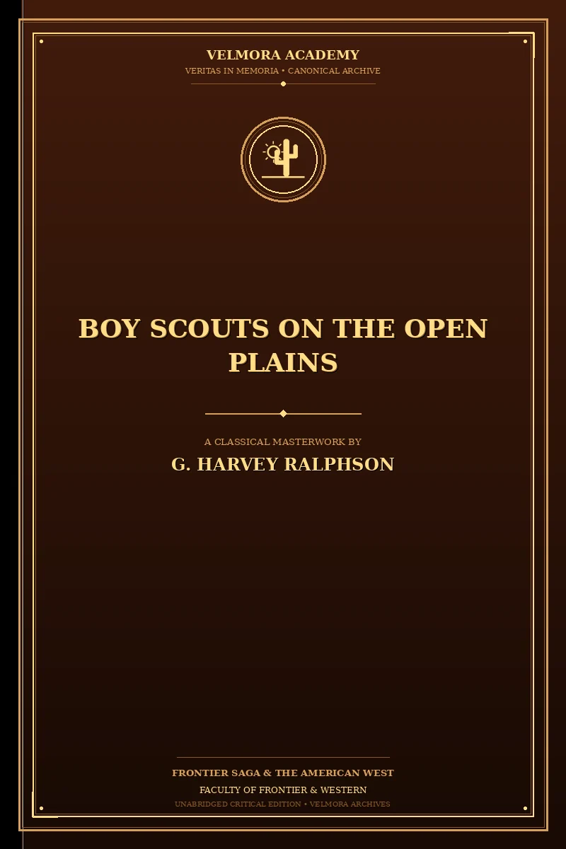 Boy Scouts on the Open Plains
