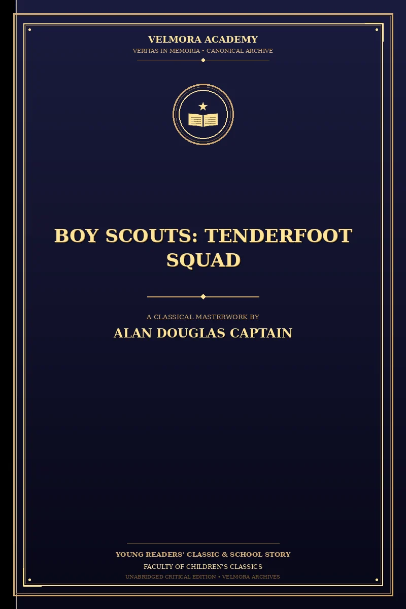 Cover of Boy Scouts: Tenderfoot Squad