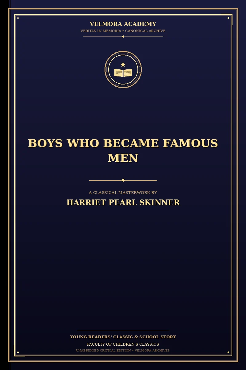 Boys Who Became Famous Men