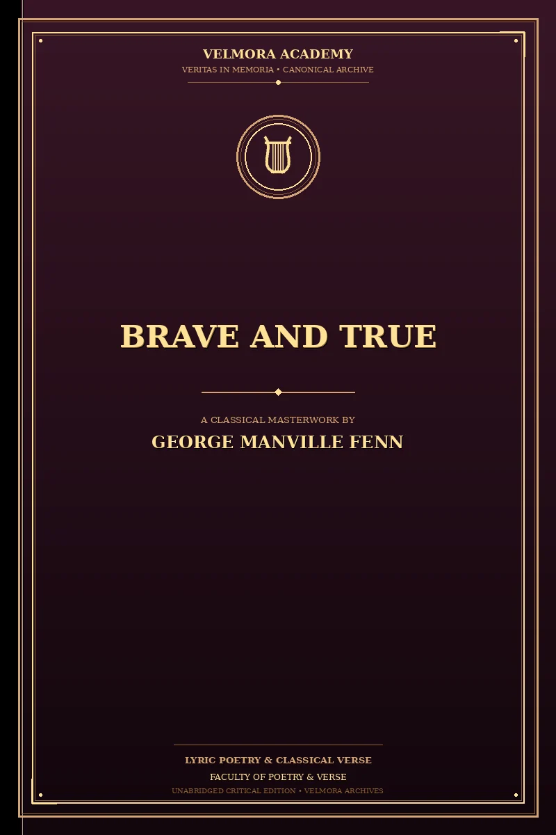 Cover of Brave and True