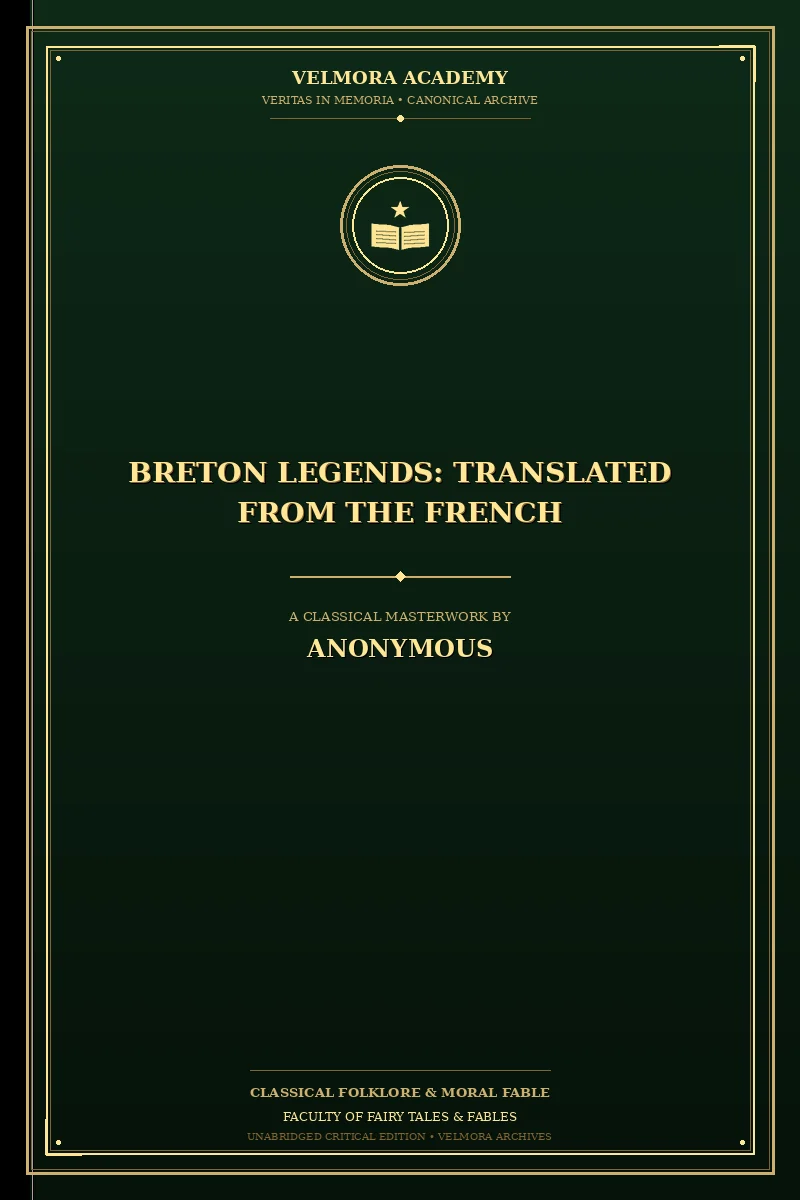 Breton Legends: Translated from the French