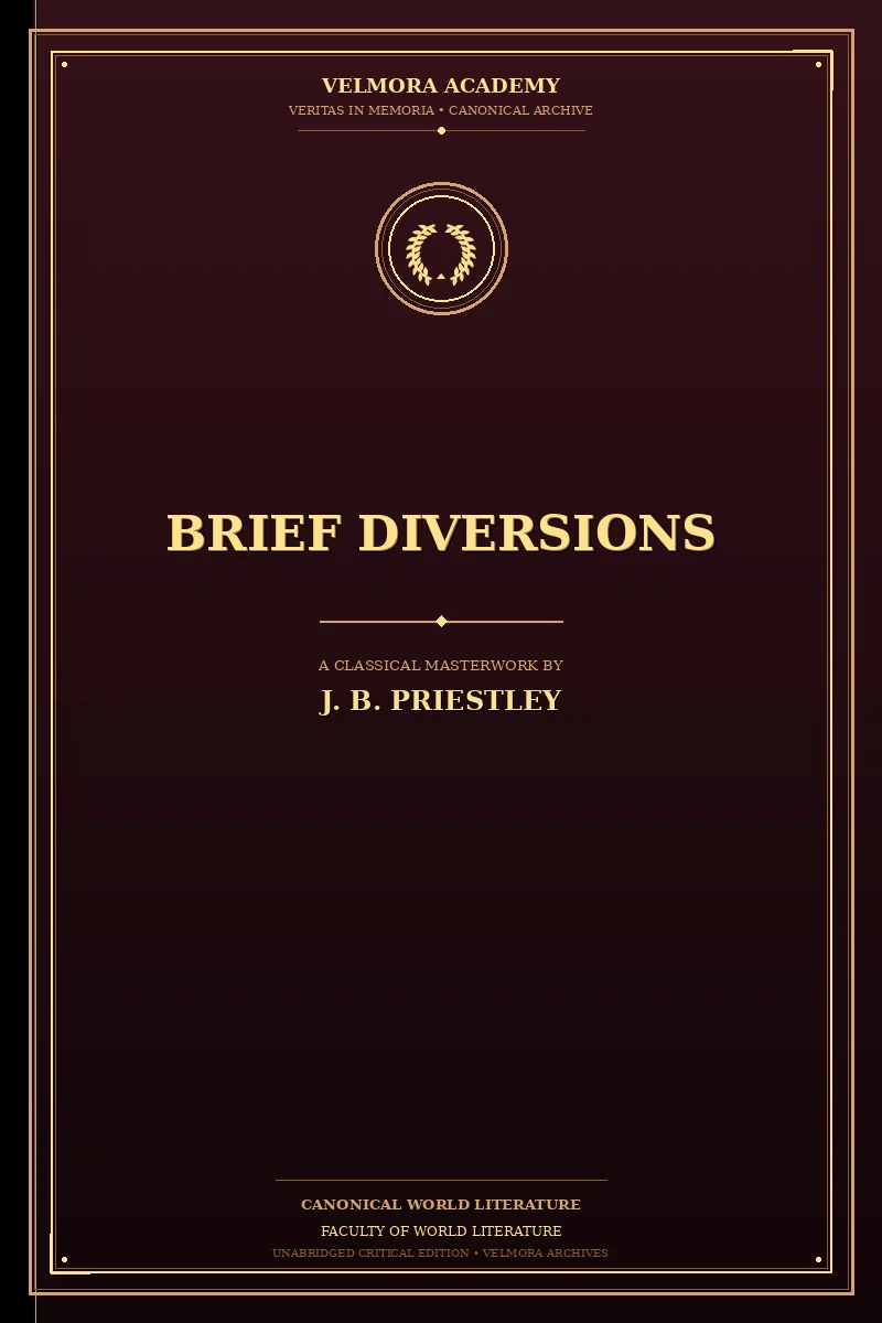 Cover of Brief Diversions