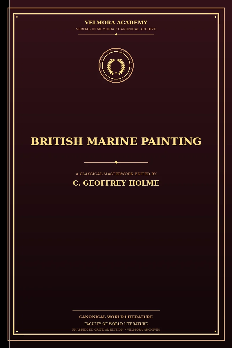 Cover of British Marine Painting