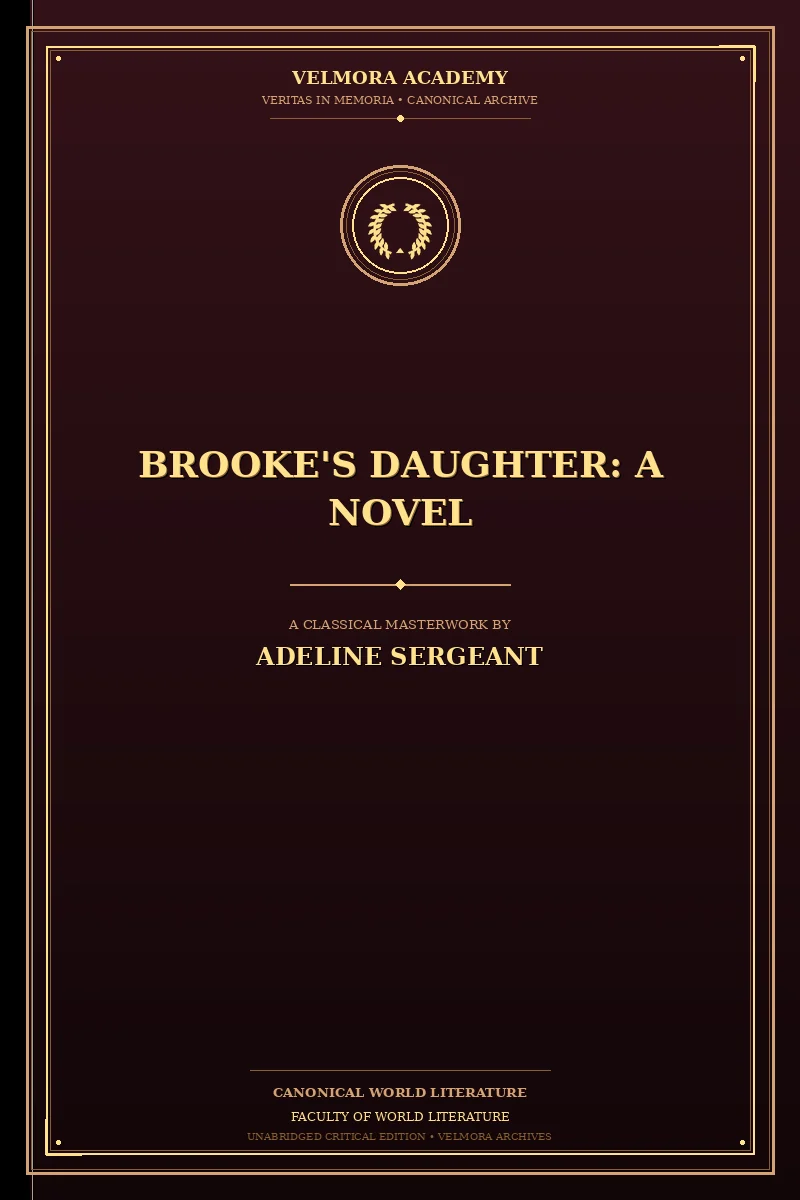 Cover of Brooke's Daughter: A Novel