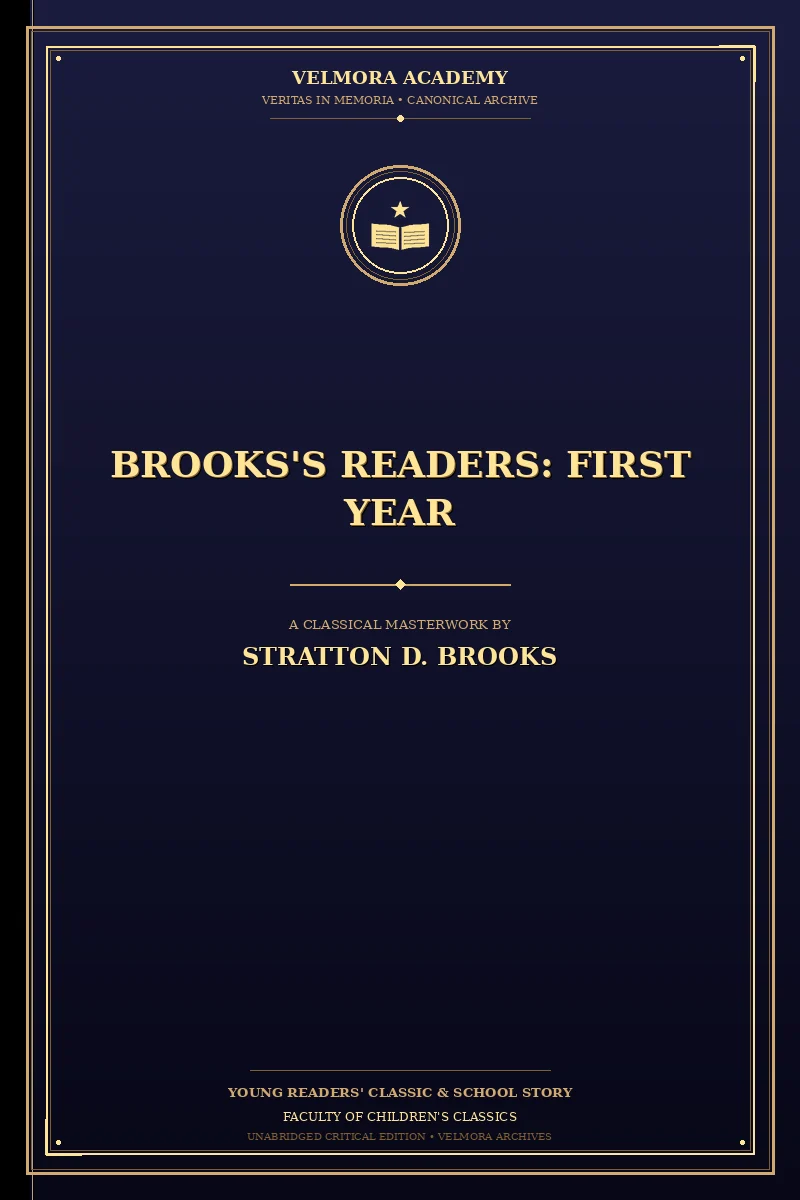 Cover of Brooks's Readers: First Year