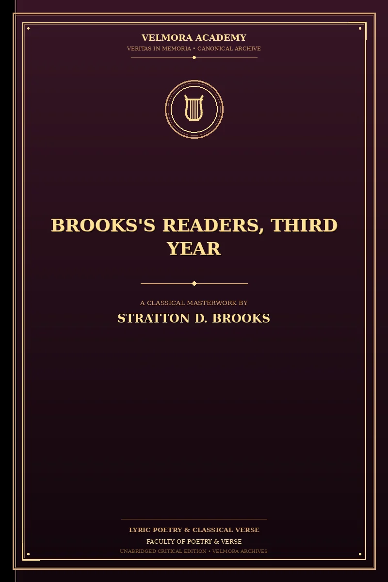 Brooks's Readers, Third Year