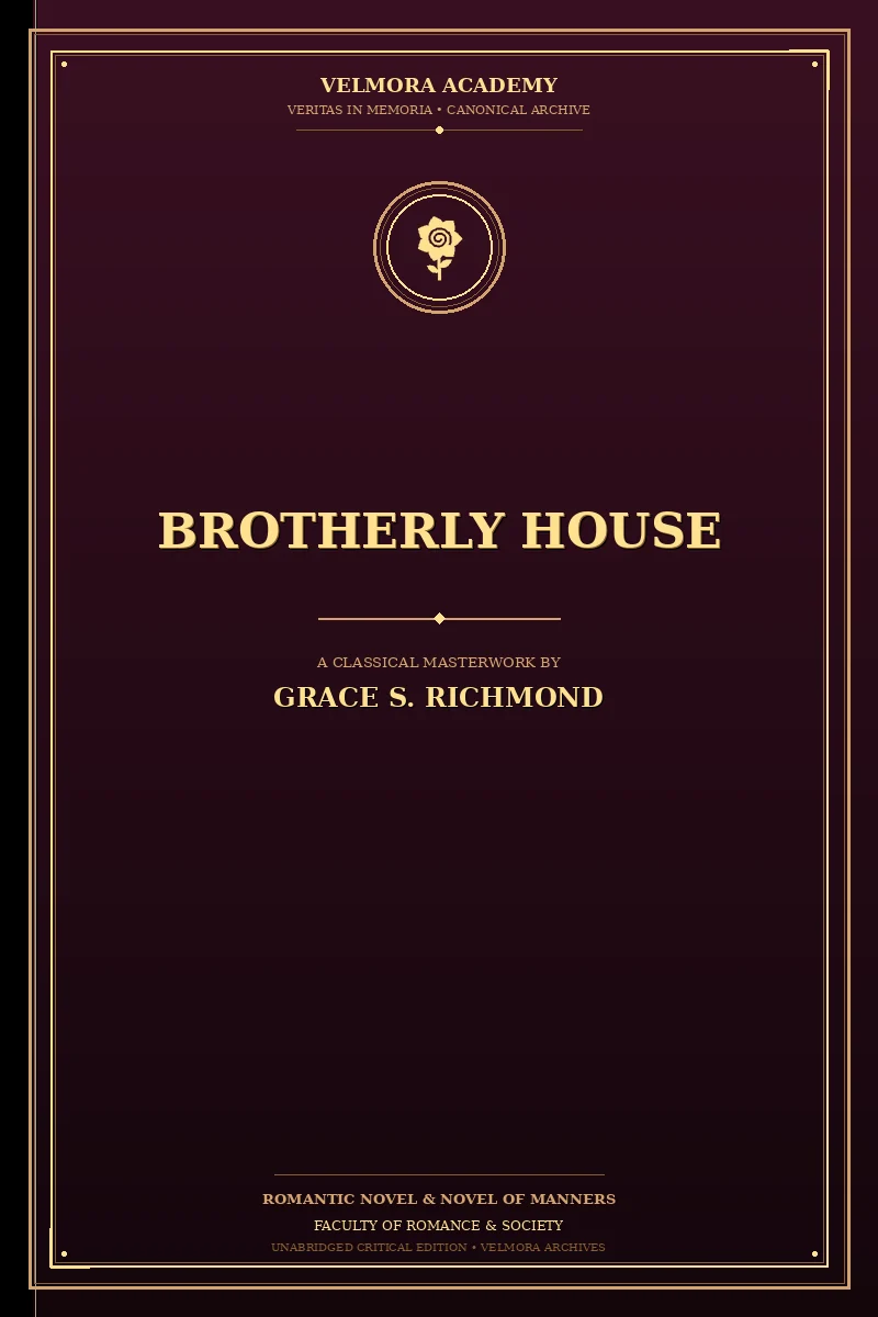 Cover of Brotherly House