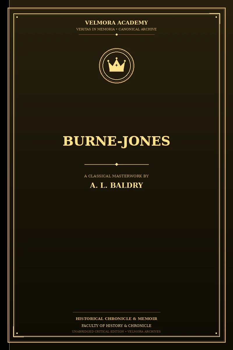 Cover of Burne-Jones