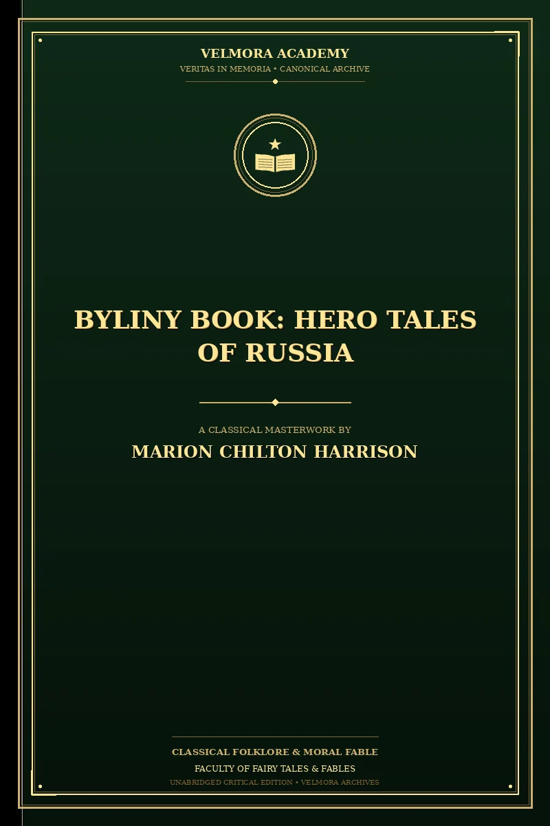 Cover of Byliny Book: Hero Tales of Russia