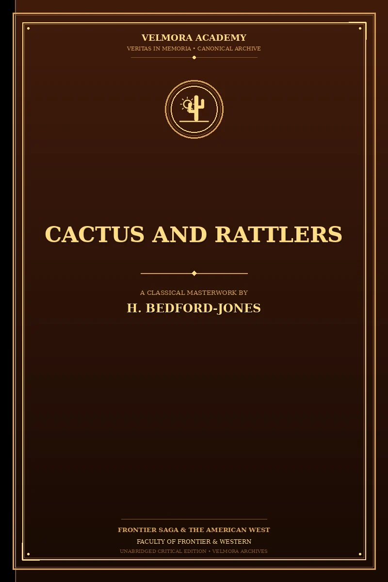 Cover of Cactus and Rattlers