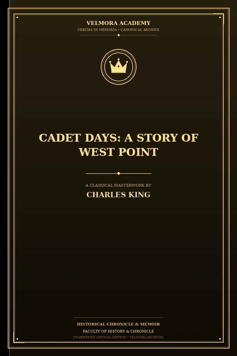 Cadet Days: A Story of West Point
