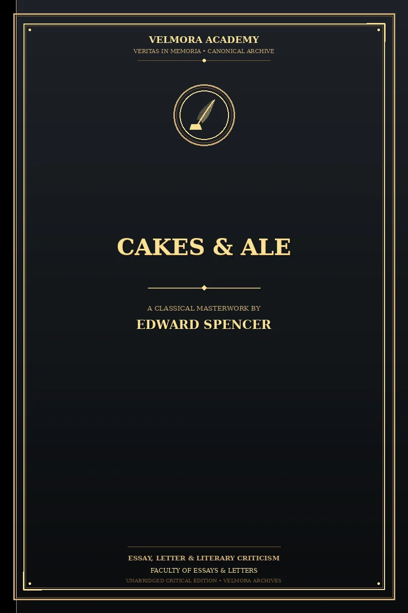 Cakes & Ale